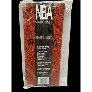 Spalding NBA Official Game Ball Credit Business Card ID Holder‎ 10" x 4.5"